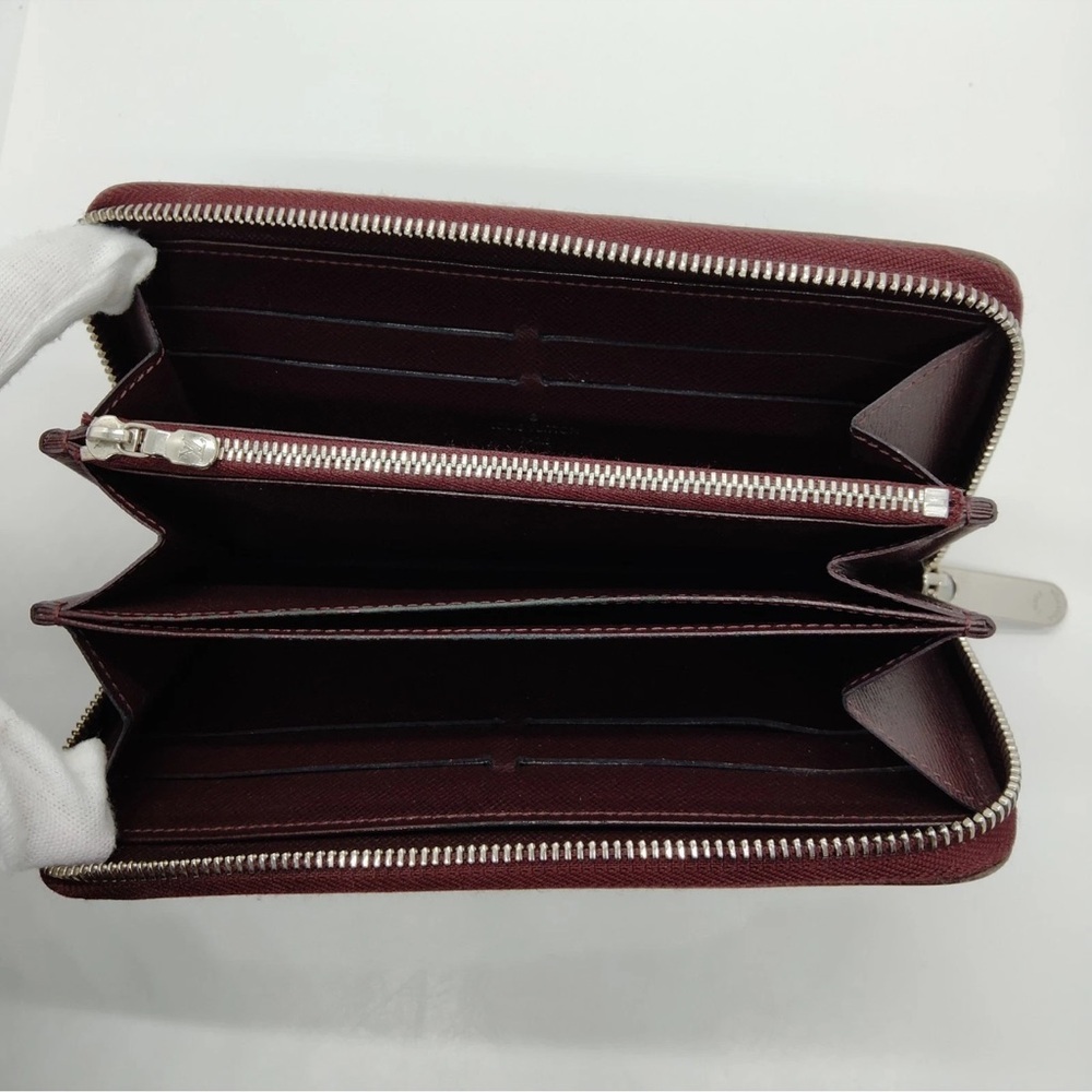 Louis Vuitton Bordeaux Epi Long Brown Wallet - Picture 5 of 9